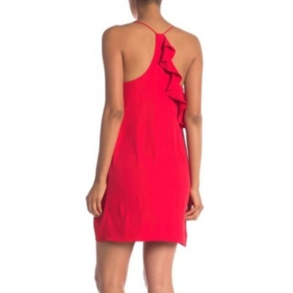 AMANDA UPRICHARD RIVAGE RED MINI DRESS SIZE S - Picture 4 of 12